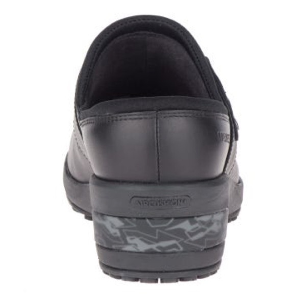 Preloved Black Valetta Pro Moc Slip Resistant Slip On Work Shoe Women's Size 7 - Picture 12 of 14